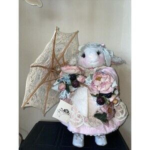 Lita Gates Apple‎ Whimseys "The Promenade" Vintage 1992 24 Of 100 By Teri Kline
